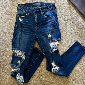 American Eagle High Rise Super stretch jeggings